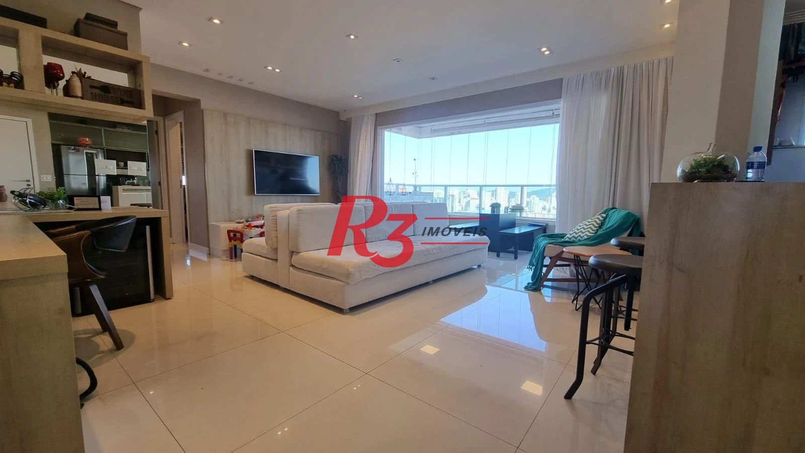Apartamento com 2 dormitórios à venda, 88 m² por R$ 1.250.000,00 - Campo Grande - Santos/SP