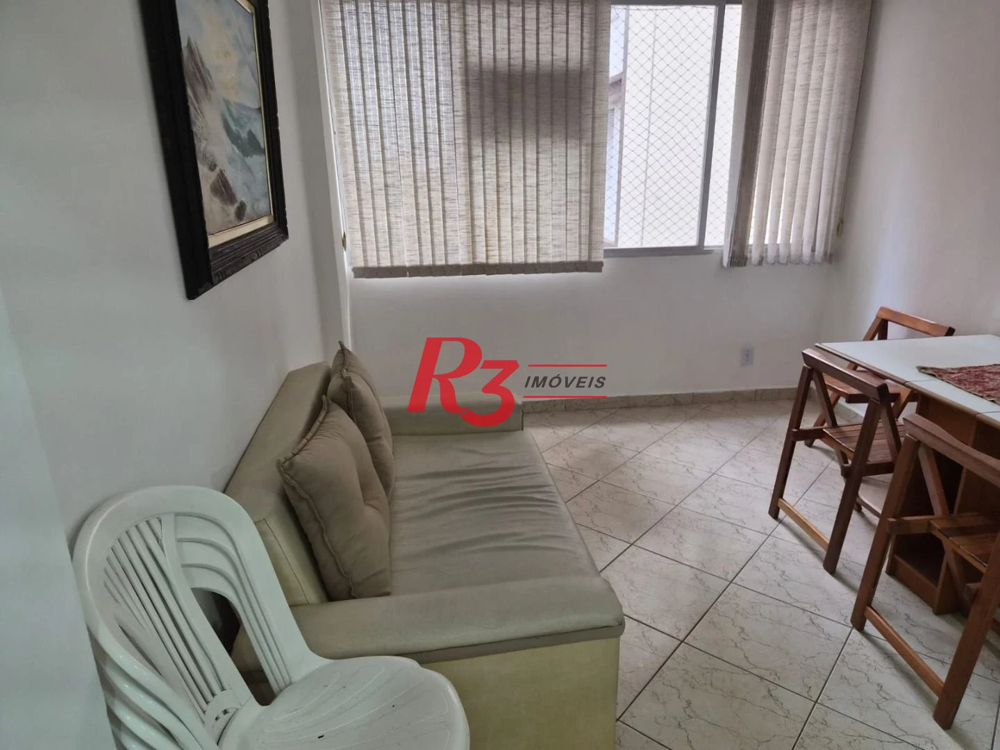Apartamento com 1 dormitório à venda, 46 m² por R$ 475.000,00 - Embaré - Santos/SP
