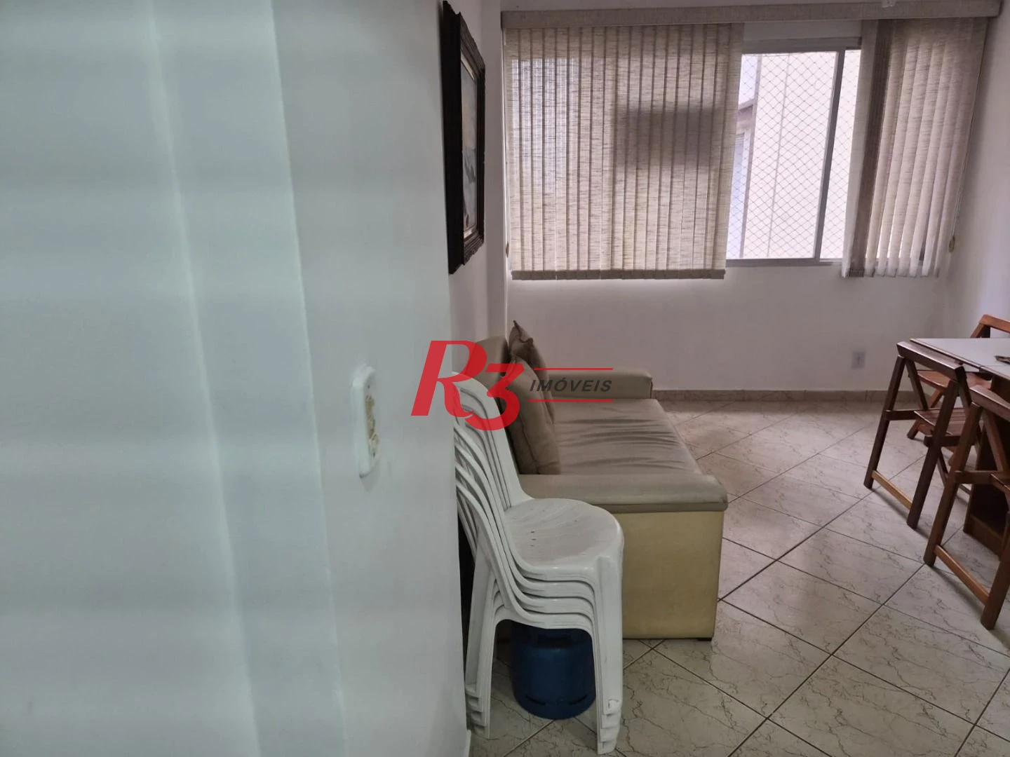 Apartamento com 1 dormitório à venda, 46 m² por R$ 475.000,00 - Embaré - Santos/SP