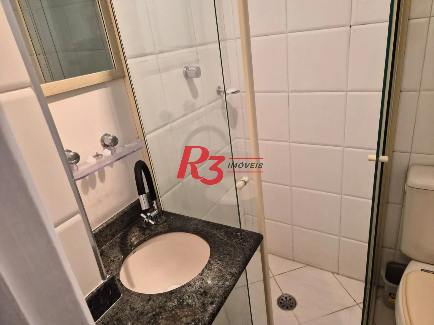 Apartamento com 1 dormitório à venda, 46 m² por R$ 475.000,00 - Embaré - Santos/SP