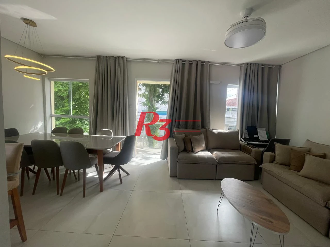 Casa com 3 dormitórios à venda, 106 m² por R$ 1.175.000,00 - Campo Grande - Santos/SP
