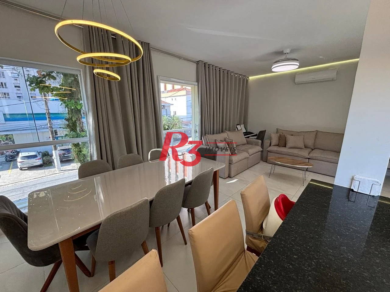 Casa com 3 dormitórios à venda, 106 m² por R$ 1.175.000,00 - Campo Grande - Santos/SP