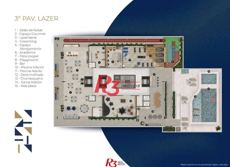 Apartamento com 2 dormitórios à venda, 89 m² por R$ 1.170.000,00 - Marapé - Santos/SP