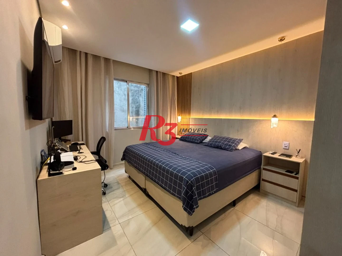 Apartamento com 1 dormitório à venda, 47 m² por R$ 365.000,00 - Vila Belmiro - Santos/SP