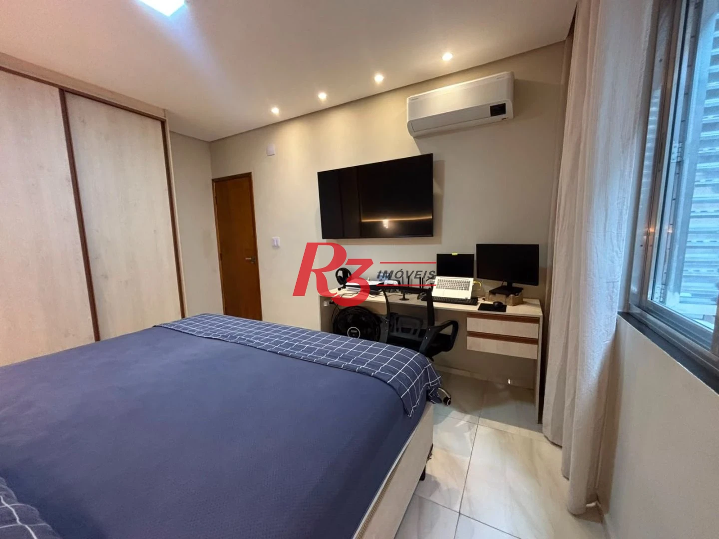 Apartamento com 1 dormitório à venda, 47 m² por R$ 365.000,00 - Vila Belmiro - Santos/SP