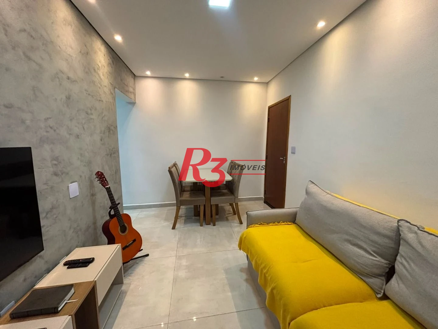Apartamento com 1 dormitório à venda, 47 m² por R$ 365.000,00 - Vila Belmiro - Santos/SP