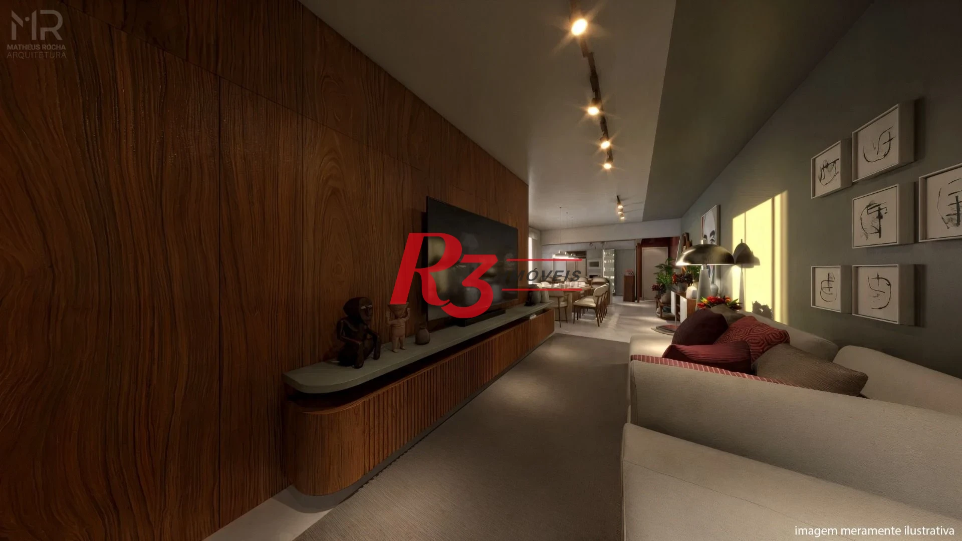 Apartamento com 3 dormitórios à venda, 146 m² por R$ 900.000,00 - Ponta da Praia - Santos/SP