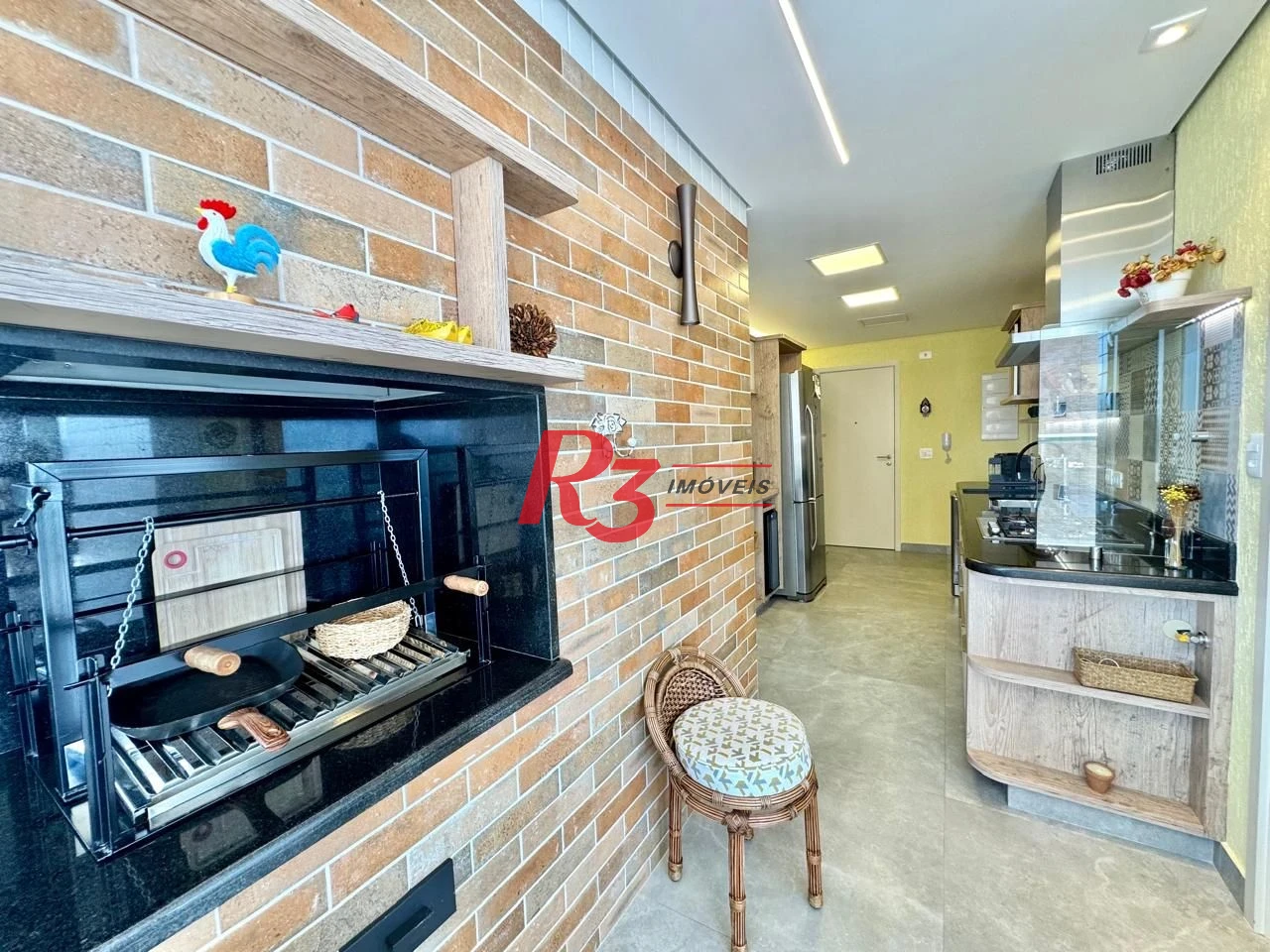 Apartamento à venda, 110 m² por R$ 2.200.000,00 - Gonzaga - Santos/SP