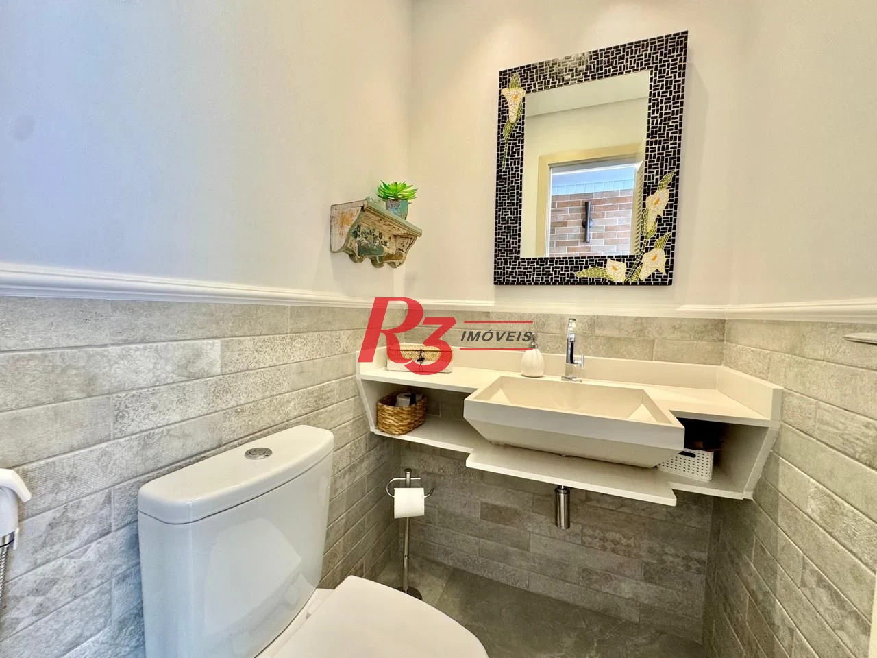 Apartamento à venda, 110 m² por R$ 2.200.000,00 - Gonzaga - Santos/SP