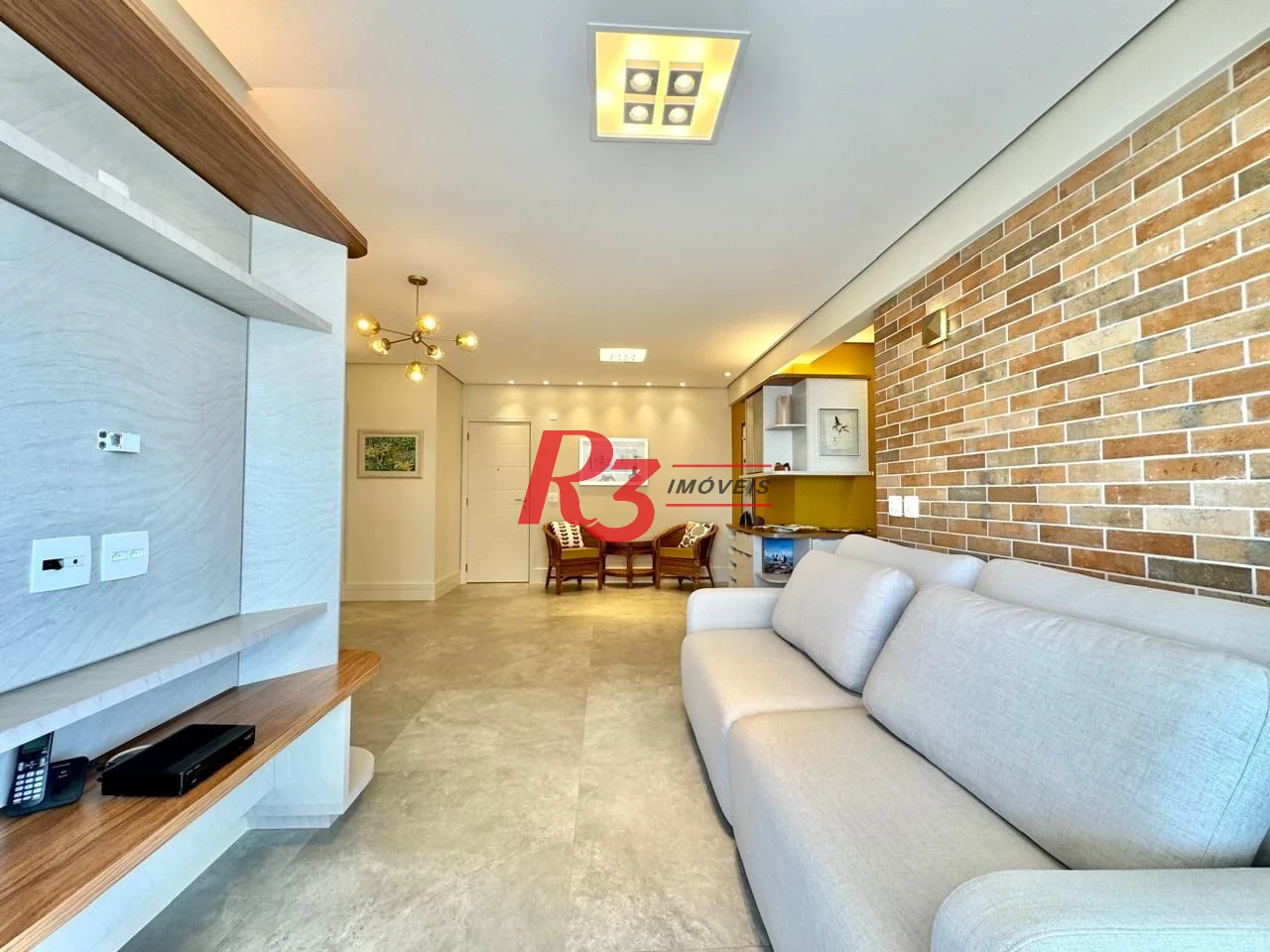 Apartamento à venda, 110 m² por R$ 2.200.000,00 - Gonzaga - Santos/SP