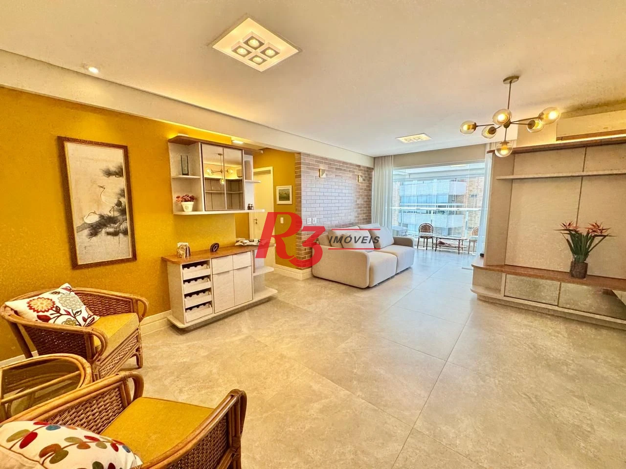 Apartamento à venda, 110 m² por R$ 2.200.000,00 - Gonzaga - Santos/SP