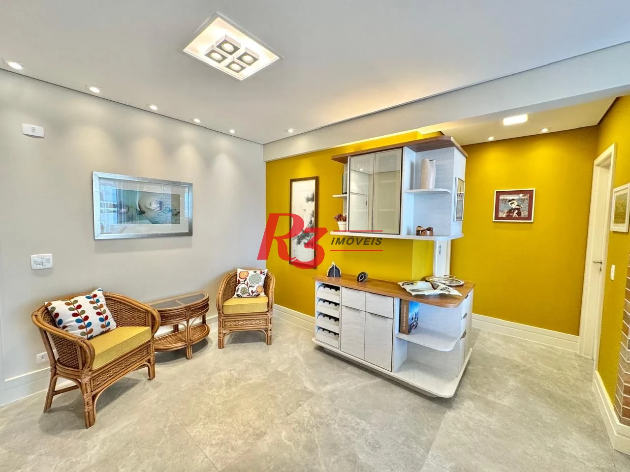 Apartamento à venda, 110 m² por R$ 2.200.000,00 - Gonzaga - Santos/SP
