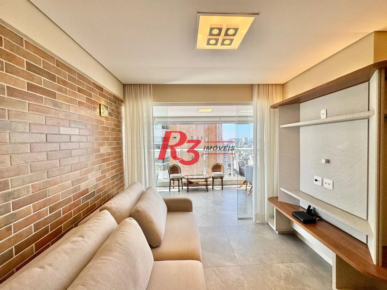 Apartamento à venda, 110 m² por R$ 2.200.000,00 - Gonzaga - Santos/SP
