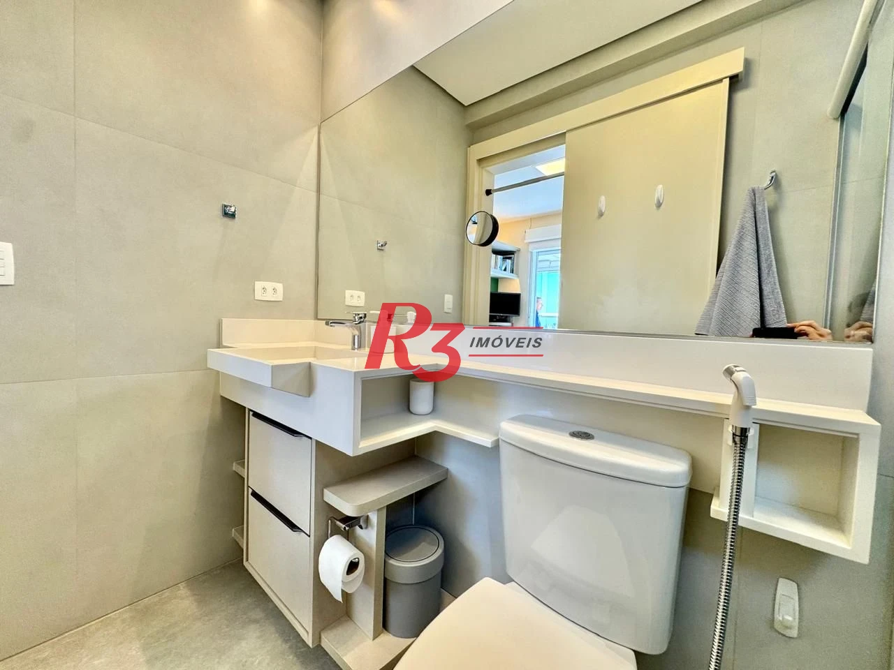 Apartamento à venda, 110 m² por R$ 2.200.000,00 - Gonzaga - Santos/SP