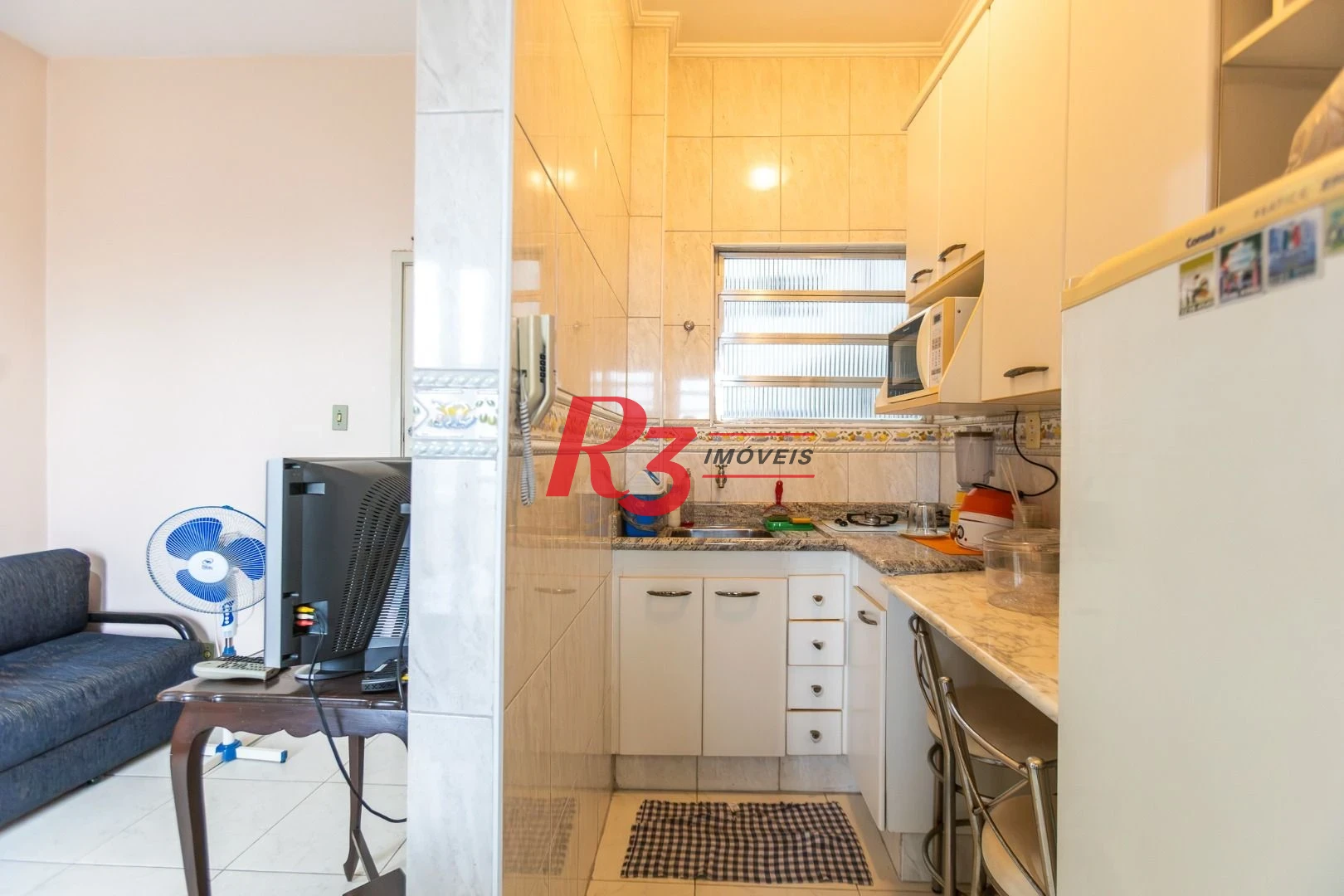 Apartamento com 1 dormitório à venda, 42 m² por R$ 300.000,00 - Boqueirão - Santos/SP