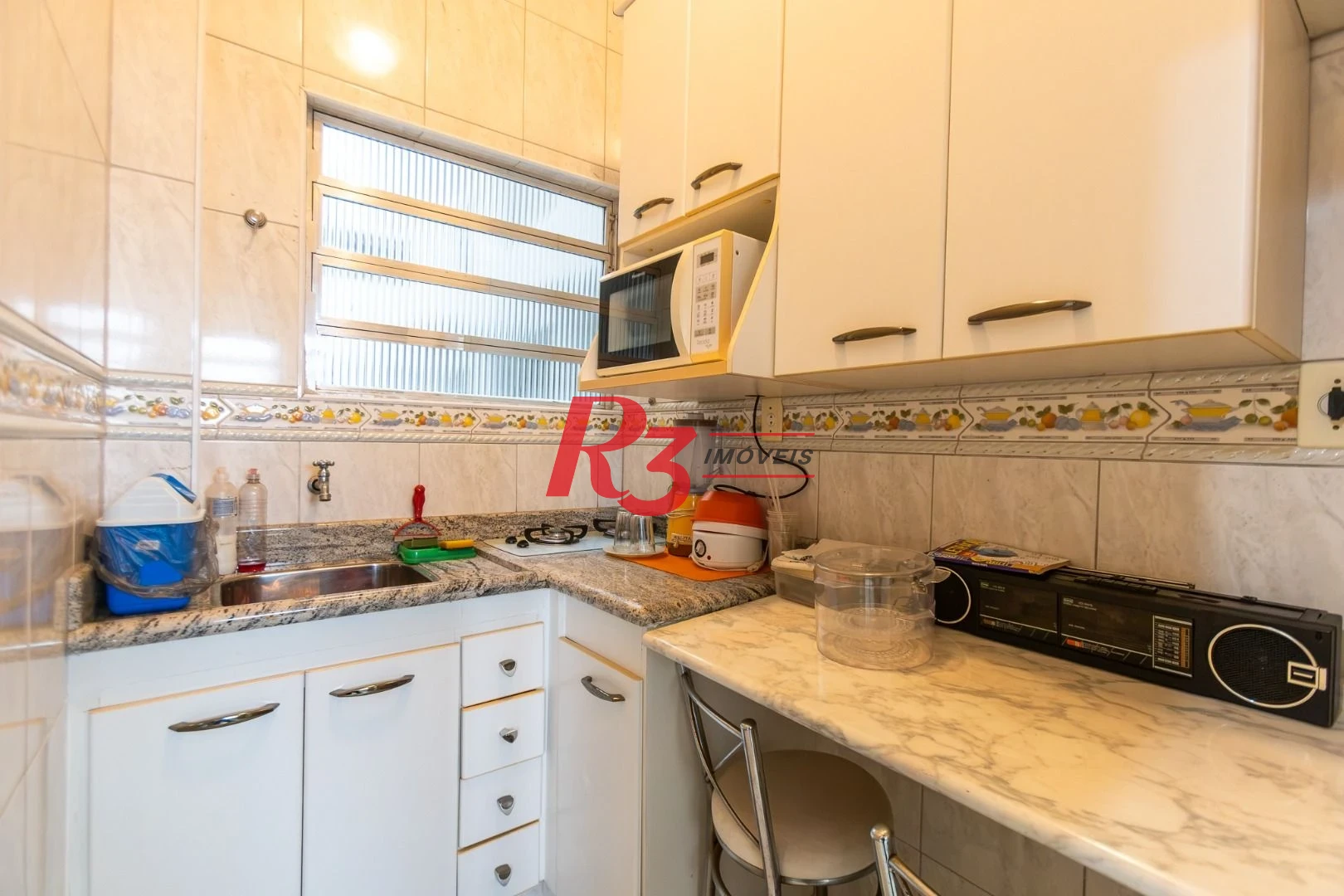Apartamento com 1 dormitório à venda, 42 m² por R$ 300.000,00 - Boqueirão - Santos/SP