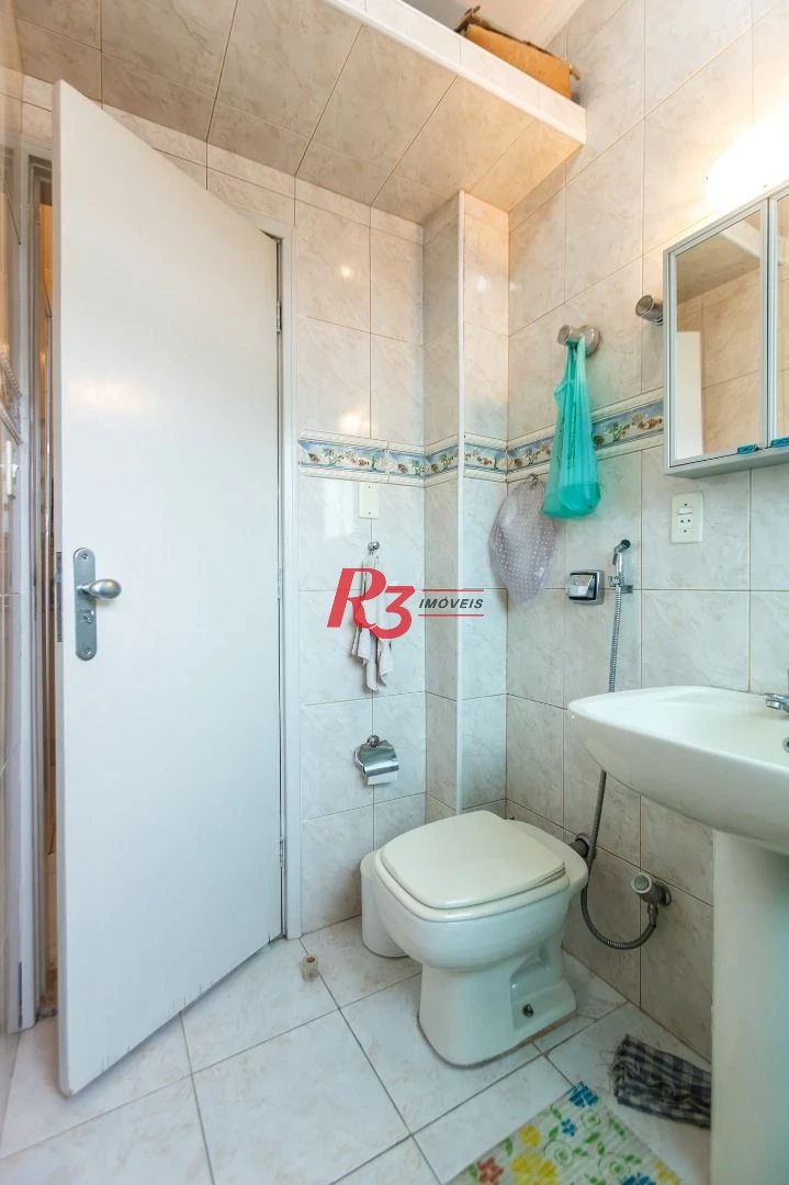 Apartamento com 1 dormitório à venda, 42 m² por R$ 300.000,00 - Boqueirão - Santos/SP