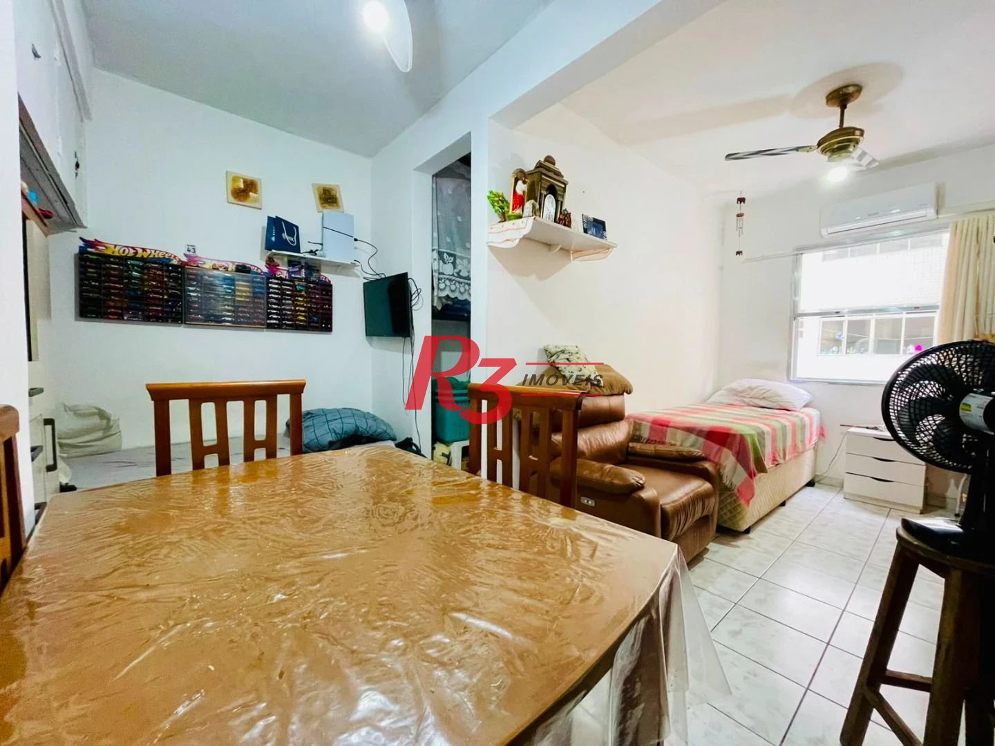 Apartamento com 1 dormitório à venda, 30 m² por R$ 310.000,00 - Aparecida - Santos/SP