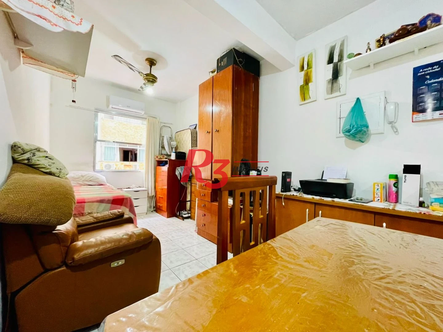 Apartamento com 1 dormitório à venda, 30 m² por R$ 310.000,00 - Aparecida - Santos/SP