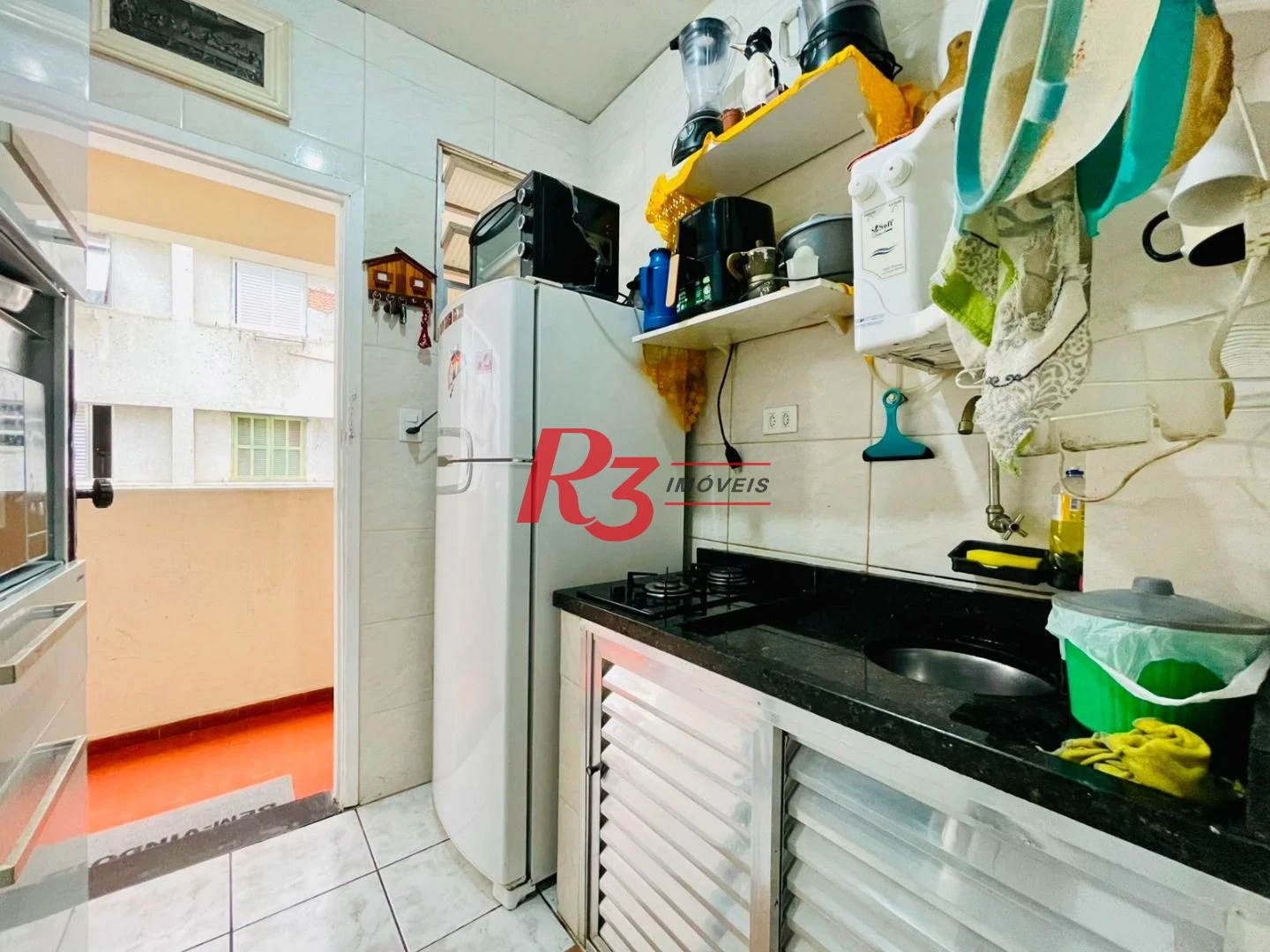 Apartamento com 1 dormitório à venda, 30 m² por R$ 310.000,00 - Aparecida - Santos/SP