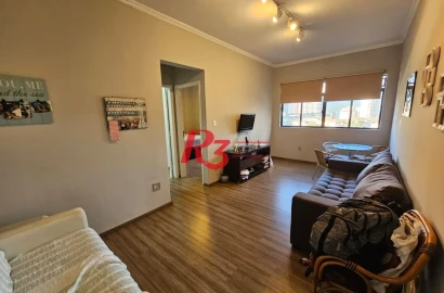 Apartamento com 1 dormitório à venda, 60 m² por R$ 450.000,00 - Ponta da Praia - Santos/SP