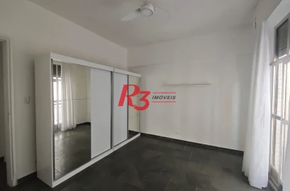 Apartamento para alugar, 58 m² por R$ 3.600,00/mês - Boqueirão - Santos/SP