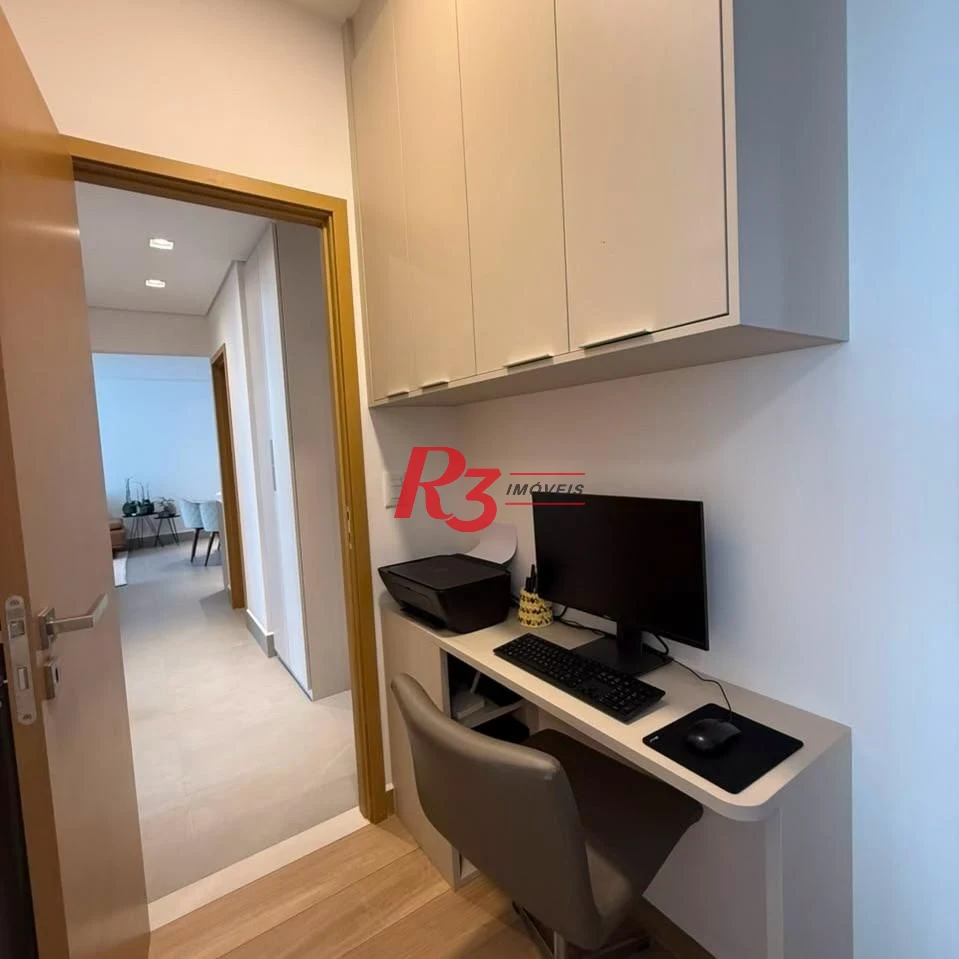 Apartamento com 3 dormitórios à venda, 133 m² por R$ 1.950.000,00 - Aparecida - Santos/SP
