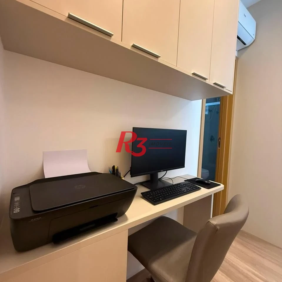 Apartamento com 3 dormitórios à venda, 133 m² por R$ 1.950.000,00 - Aparecida - Santos/SP