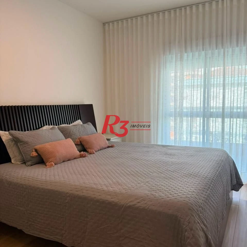 Apartamento com 3 dormitórios à venda, 133 m² por R$ 1.950.000,00 - Aparecida - Santos/SP