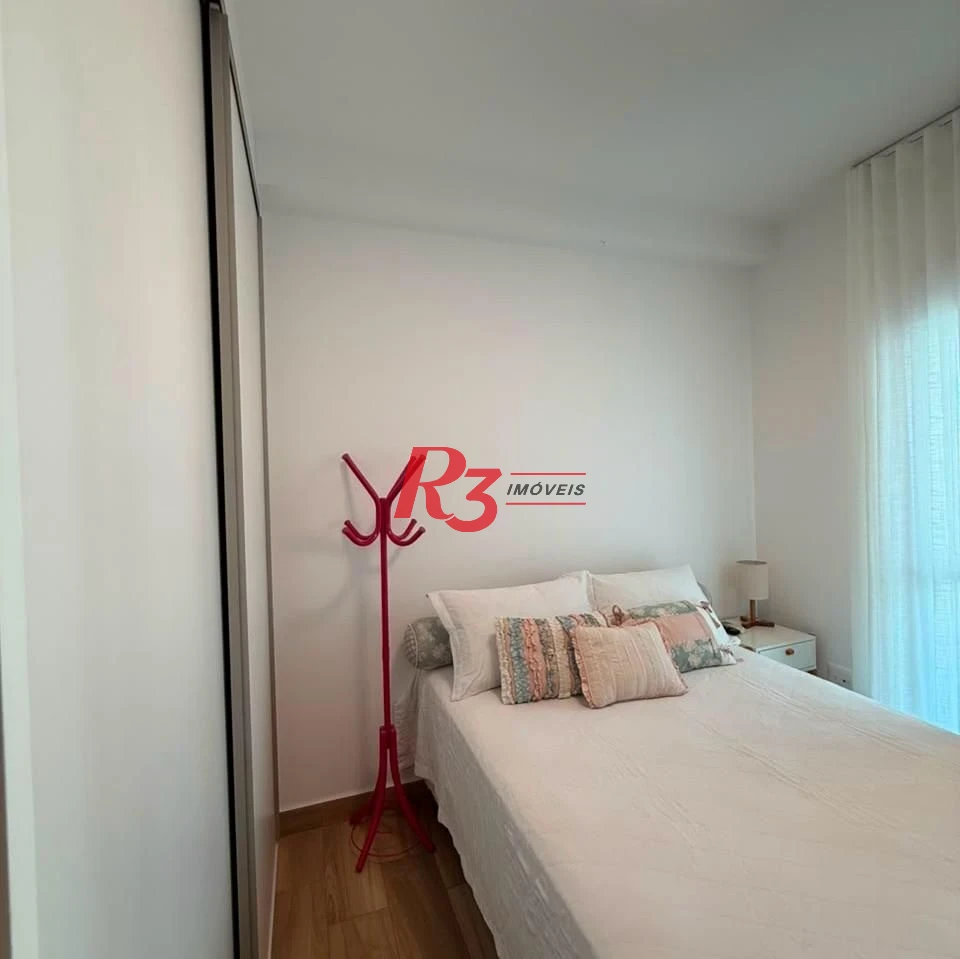 Apartamento com 3 dormitórios à venda, 133 m² por R$ 1.950.000,00 - Aparecida - Santos/SP