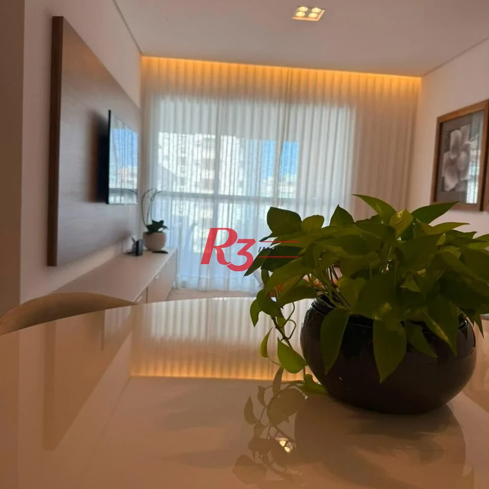 Apartamento com 3 dormitórios à venda, 133 m² por R$ 1.950.000,00 - Aparecida - Santos/SP