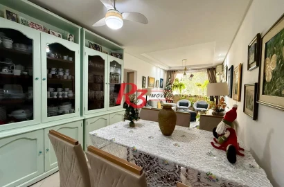 Apartamento com 2 dormitórios à venda, 103 m² por R$ 720.000,00 - Ponta da Praia - Santos/SP