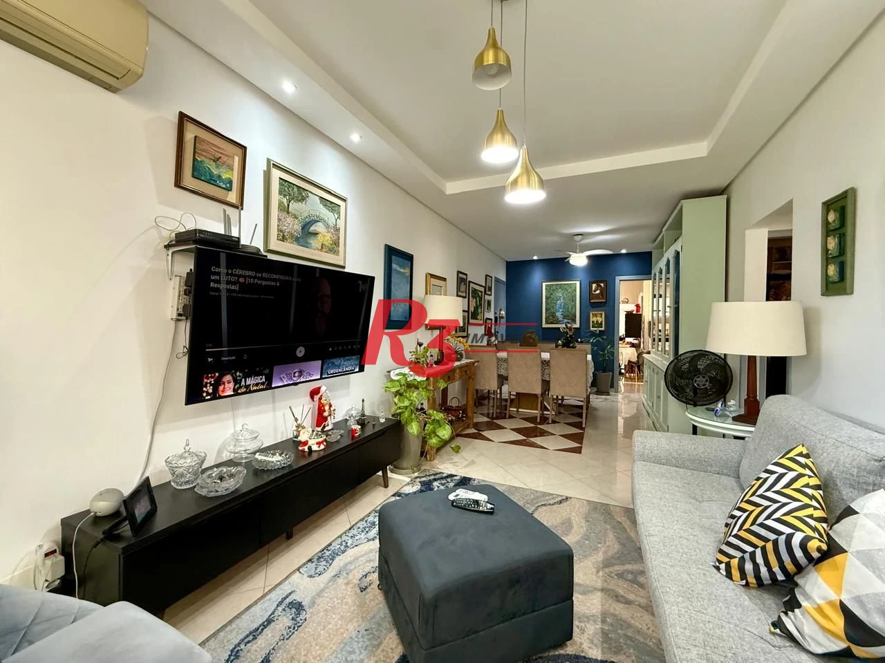 Apartamento com 2 dormitórios à venda, 103 m² por R$ 720.000,00 - Ponta da Praia - Santos/SP