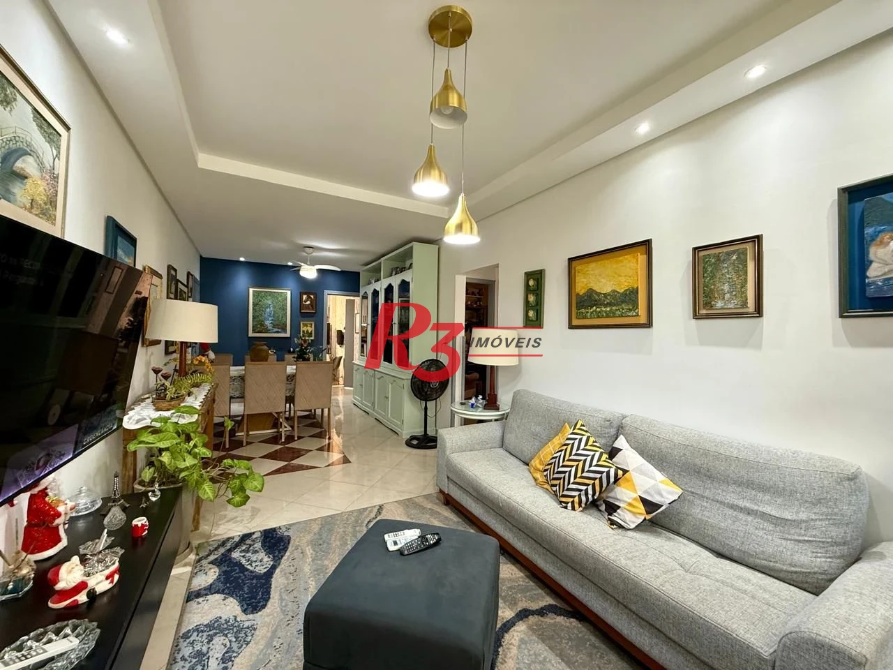 Apartamento com 2 dormitórios à venda, 103 m² por R$ 720.000,00 - Ponta da Praia - Santos/SP