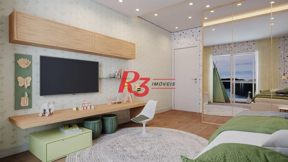 Apartamento com 4 dormitórios à venda, 290 m² por R$ 6.500.000,00 - Ponta da Praia - Santos/SP