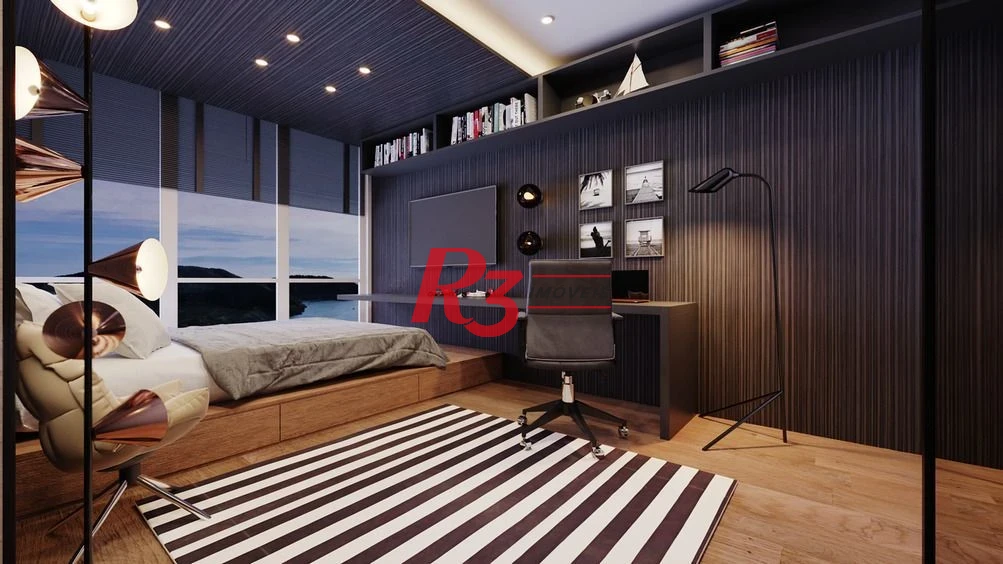 Apartamento com 4 dormitórios à venda, 290 m² por R$ 6.500.000,00 - Ponta da Praia - Santos/SP
