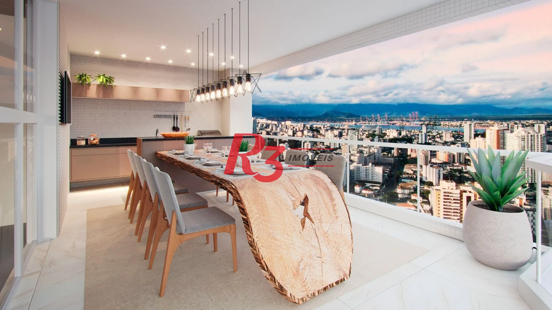 Apartamento com 4 dormitórios à venda, 290 m² por R$ 6.500.000,00 - Ponta da Praia - Santos/SP