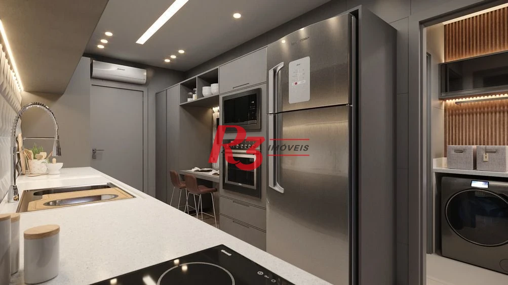 Apartamento com 4 dormitórios à venda, 290 m² por R$ 6.500.000,00 - Ponta da Praia - Santos/SP