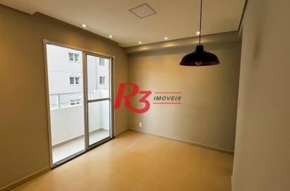 Apartamento com 2 dormitórios para alugar, 42 m² por R$ 3.595,00/mês - Jabaquara - Santos/SP