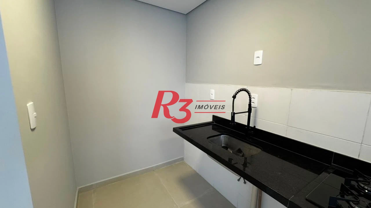 Apartamento com 2 dormitórios para alugar, 42 m² por R$ 3.595,00/mês - Jabaquara - Santos/SP