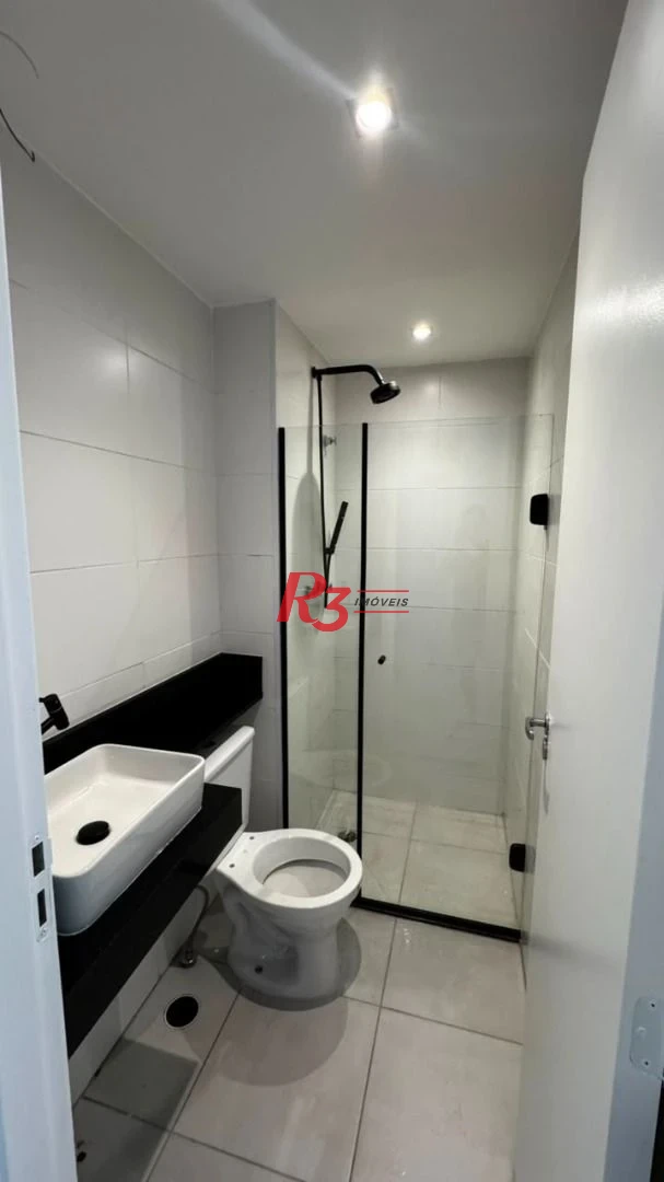 Apartamento com 2 dormitórios para alugar, 42 m² por R$ 3.595,00/mês - Jabaquara - Santos/SP