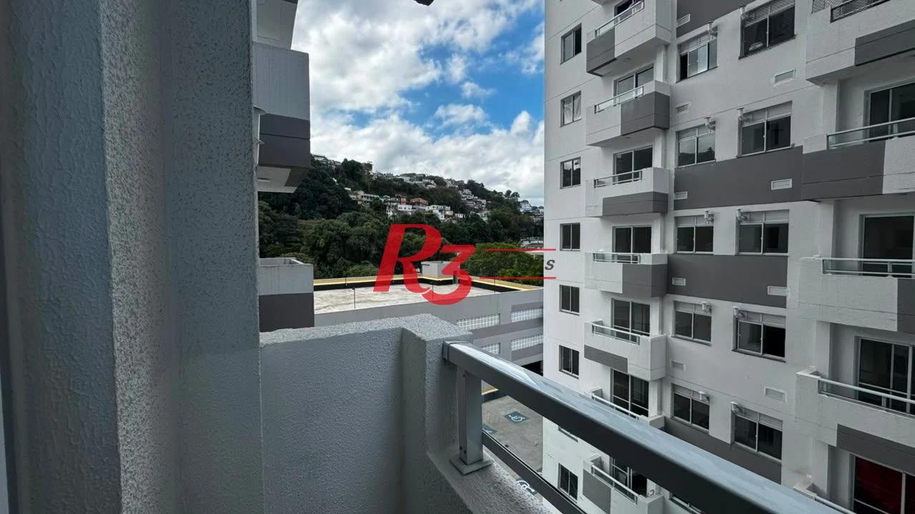 Apartamento com 2 dormitórios para alugar, 42 m² por R$ 3.595,00/mês - Jabaquara - Santos/SP