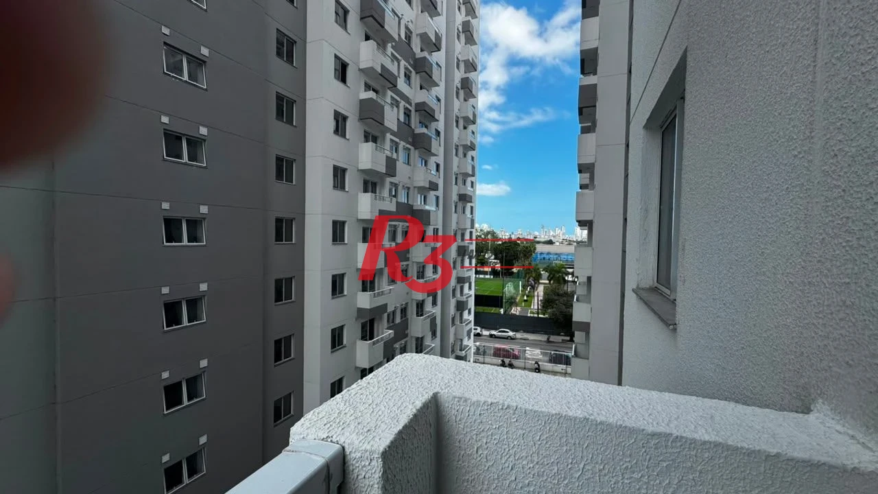 Apartamento com 2 dormitórios para alugar, 42 m² por R$ 3.595,00/mês - Jabaquara - Santos/SP