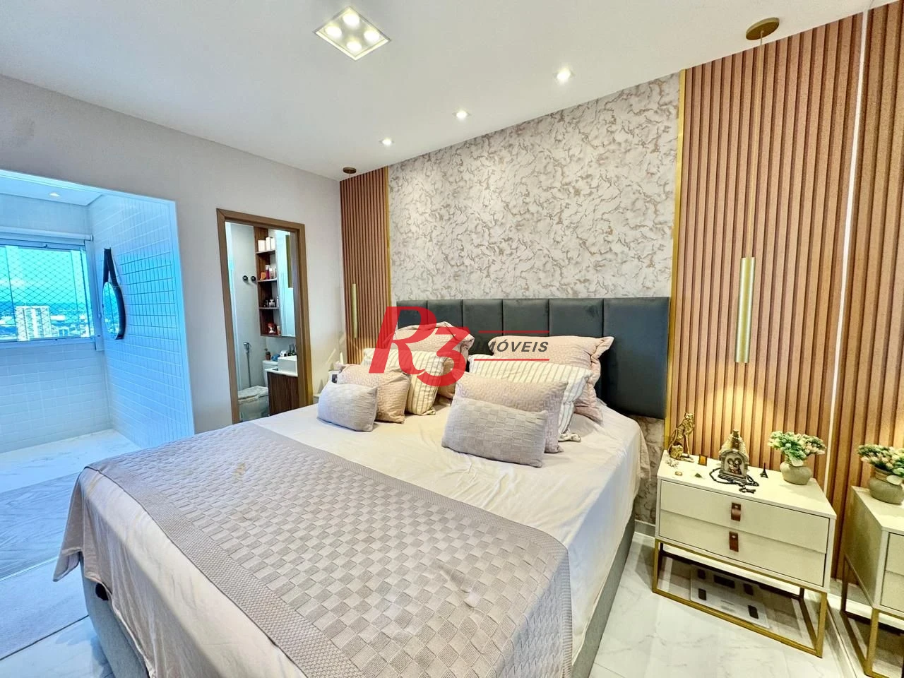 Apartamento à venda, 78 m² por R$ 1.140.000,00 - Boqueirão - Santos/SP