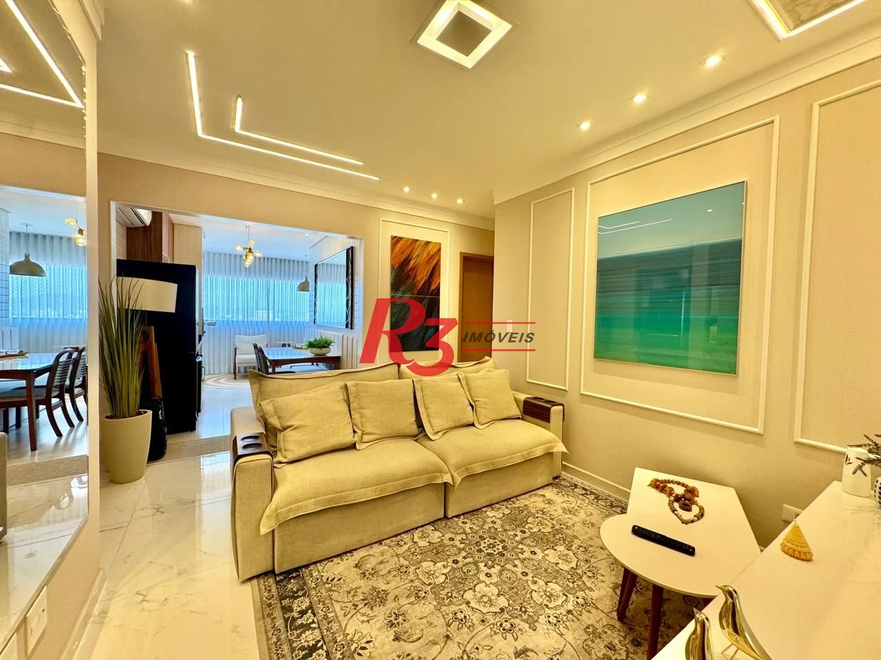 Apartamento à venda, 78 m² por R$ 1.140.000,00 - Boqueirão - Santos/SP