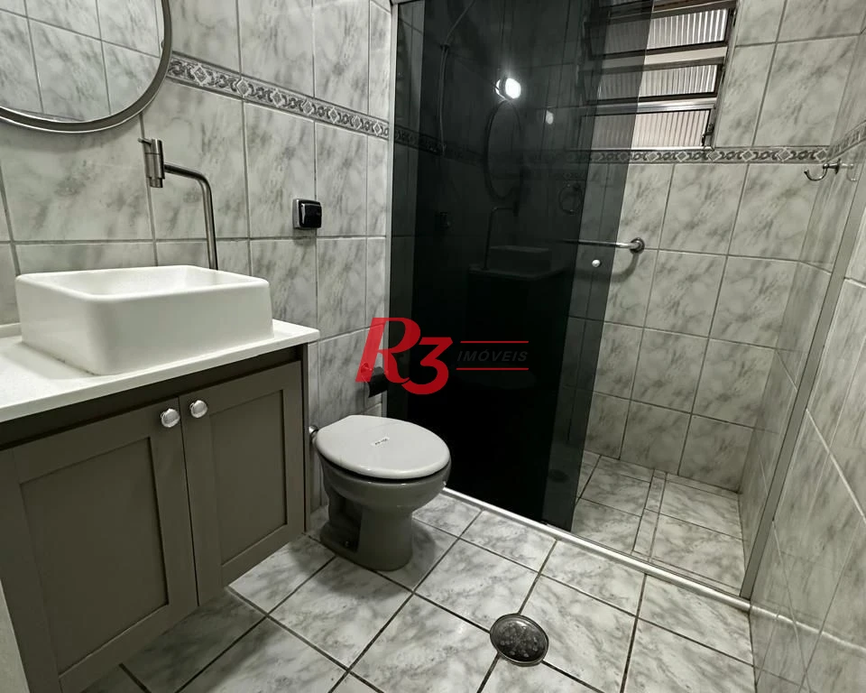 Apartamento com 1 dormitório à venda, 42 m² por R$ 305.000,00 - Campo Grande - Santos/SP