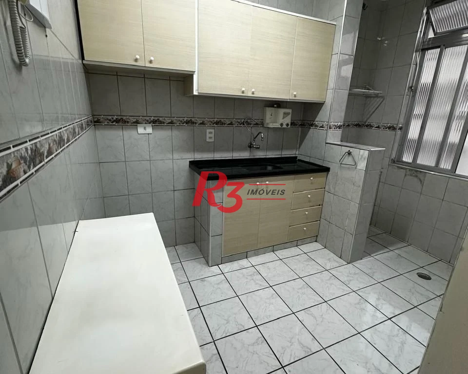 Apartamento com 1 dormitório à venda, 42 m² por R$ 305.000,00 - Campo Grande - Santos/SP