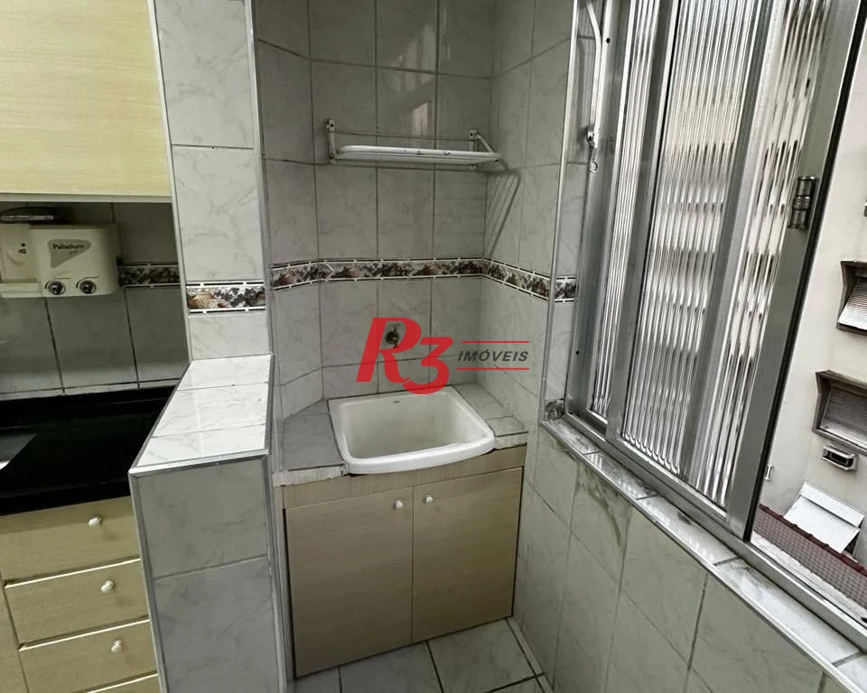 Apartamento com 1 dormitório à venda, 42 m² por R$ 305.000,00 - Campo Grande - Santos/SP