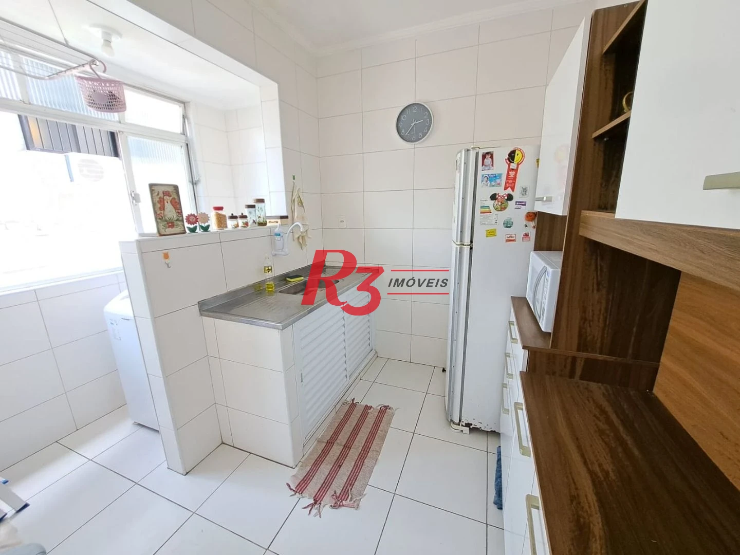 Apartamento com 2 dormitórios à venda, 60 m² por R$ 330.000,00 - Marapé - Santos/SP