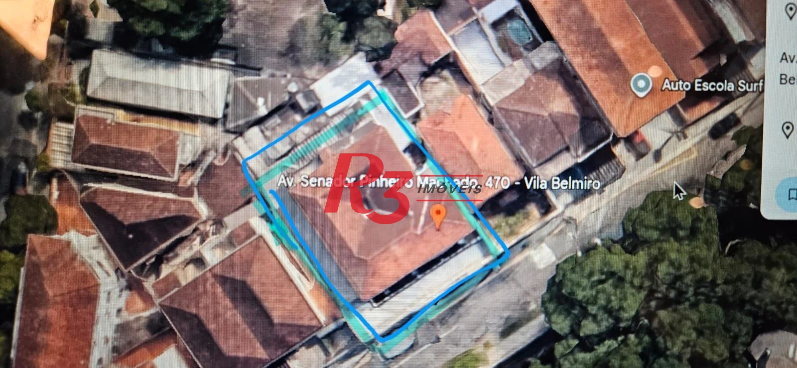 Terreno à venda, 600 m² por R$ 4.000.000,00 - Marapé - Santos/SP